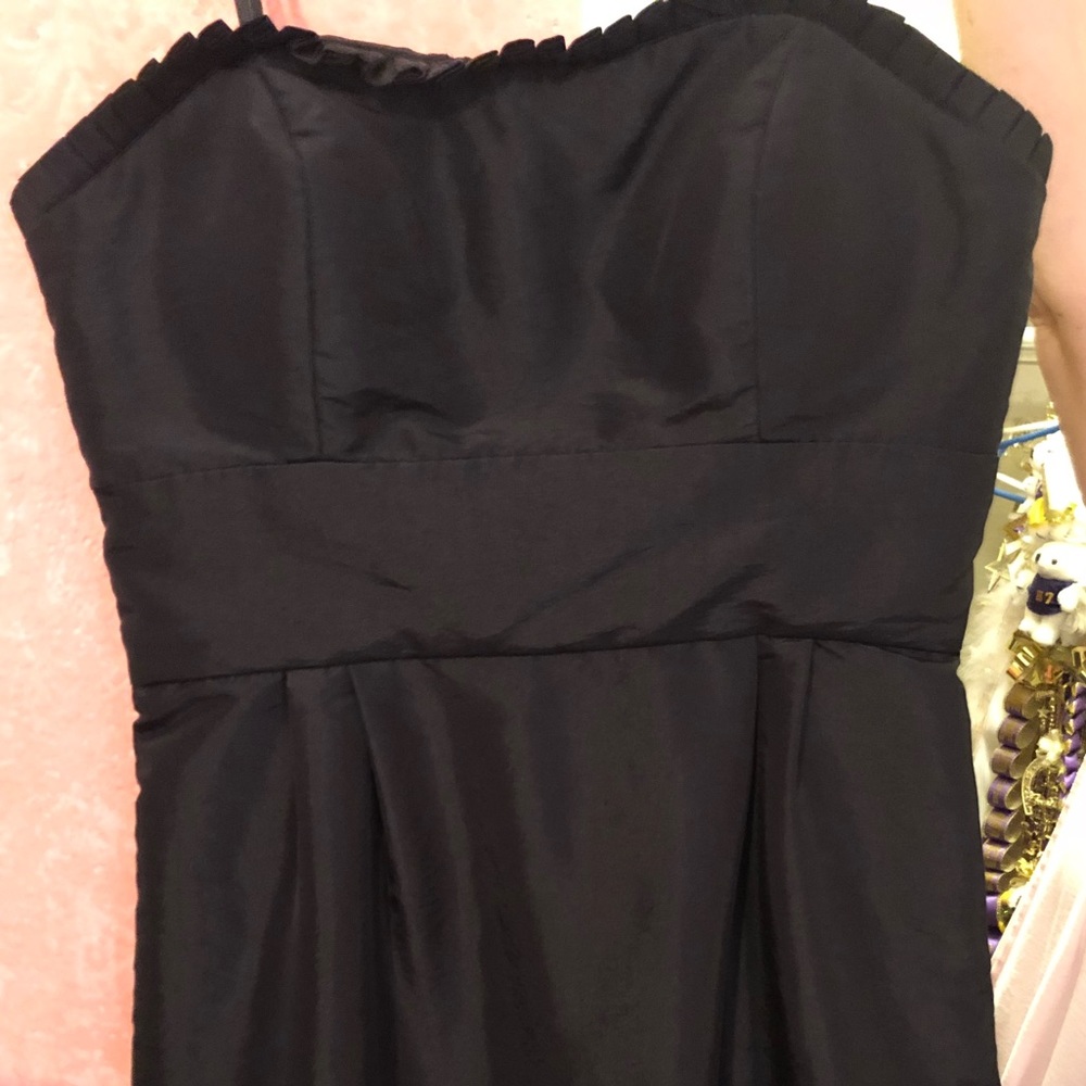 black cocktail dress